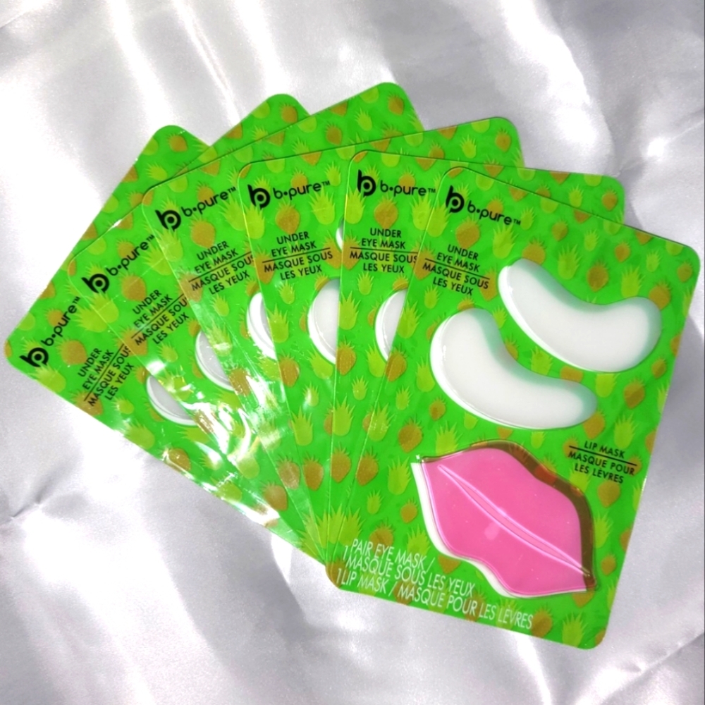 Lot of 6 Lip & Undereye Masks